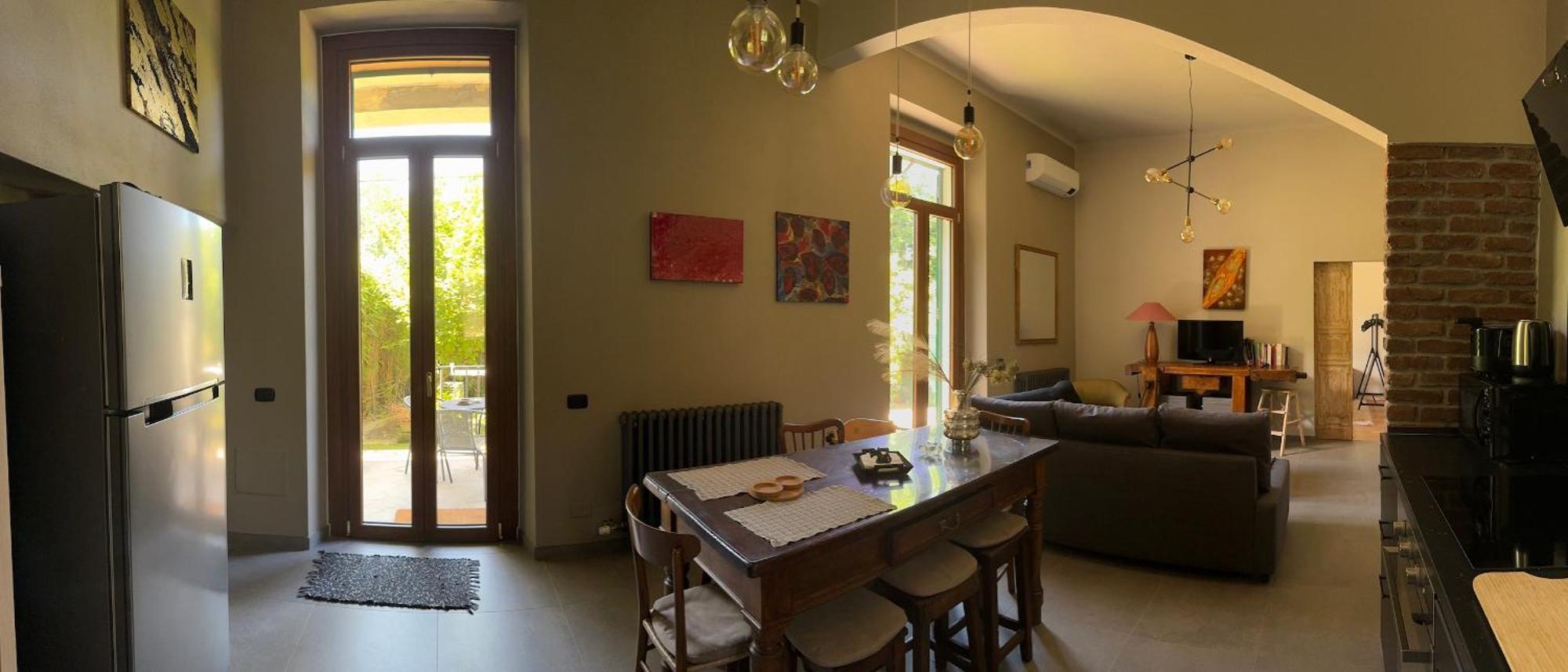 Curt Da Beta - Casa Vacanze Con Giardino In Corte Del XVIII Secolo Malnate Dış mekan fotoğraf